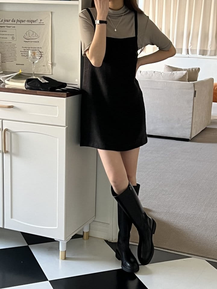 Lowell - Korean Women Fashion - #momslook - Coi Twee One-Piece - 5