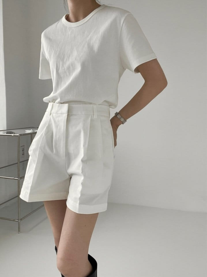 Lowell - Korean Women Fashion - #momslook - Basic  Tee - 8