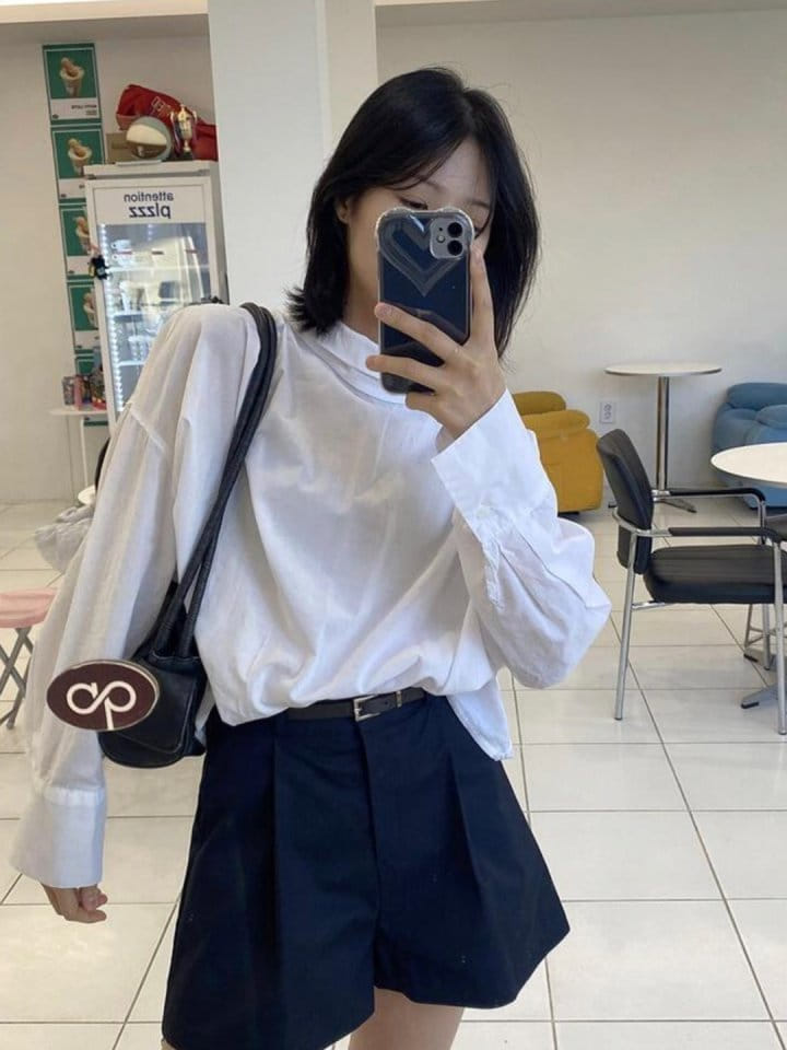 Lowell - Korean Women Fashion - #momslook - Cowl Neck Blouse - 8