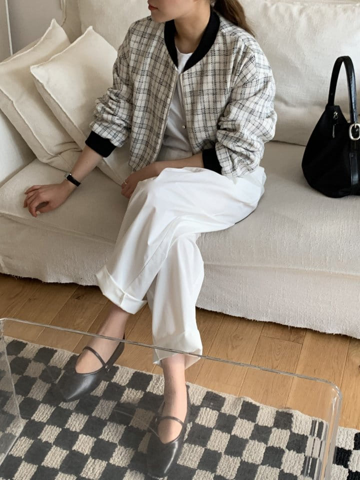Lowell - Korean Women Fashion - #momslook - Reina Tweed Jacket
