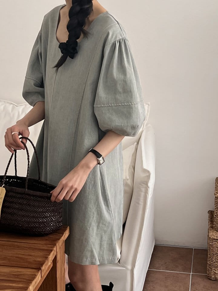 Lowell - Korean Women Fashion - #pursuepretty - Tich Pig One-Piece - 3