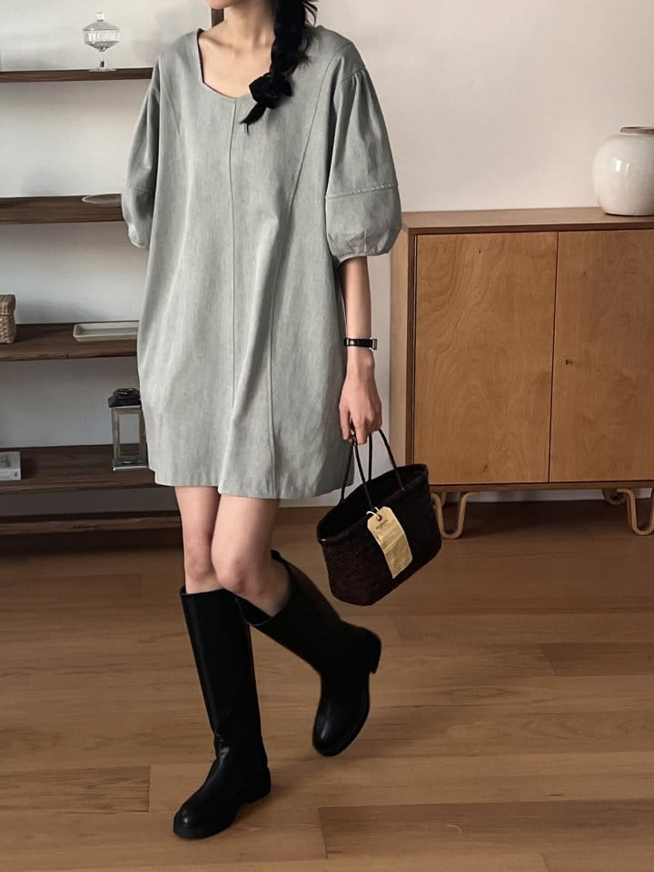 Lowell - Korean Women Fashion - #pursuepretty - Tich Pig One-Piece - 4