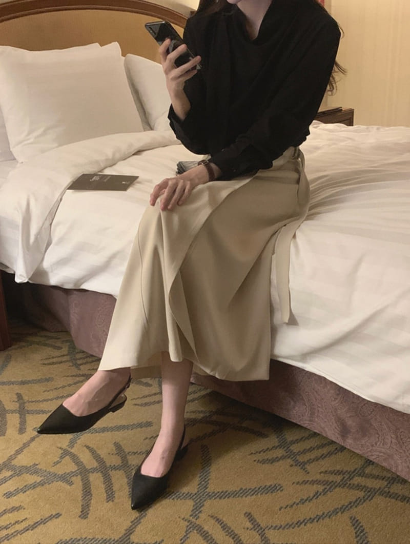 Lowell - Korean Women Fashion - #romanticstyle - Keds D Ring Skirt - 3