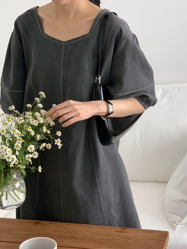 Lowell - Korean Women Fashion - #shopsmall - Tich Pig One-Piece - 6