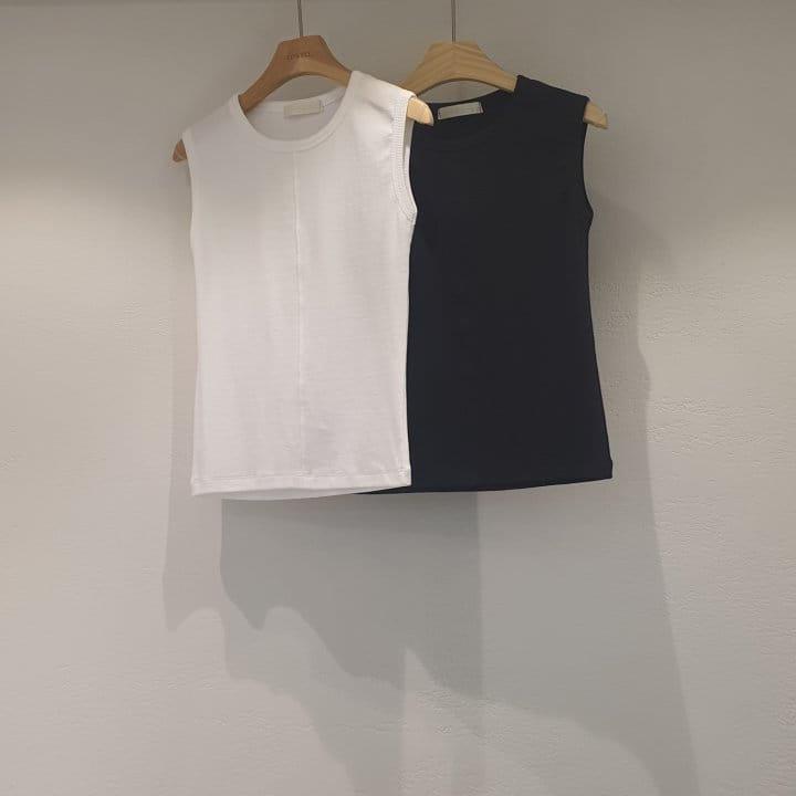 Lowell - Korean Women Fashion - #thatsdarling - Tencel Rib Sleeveless