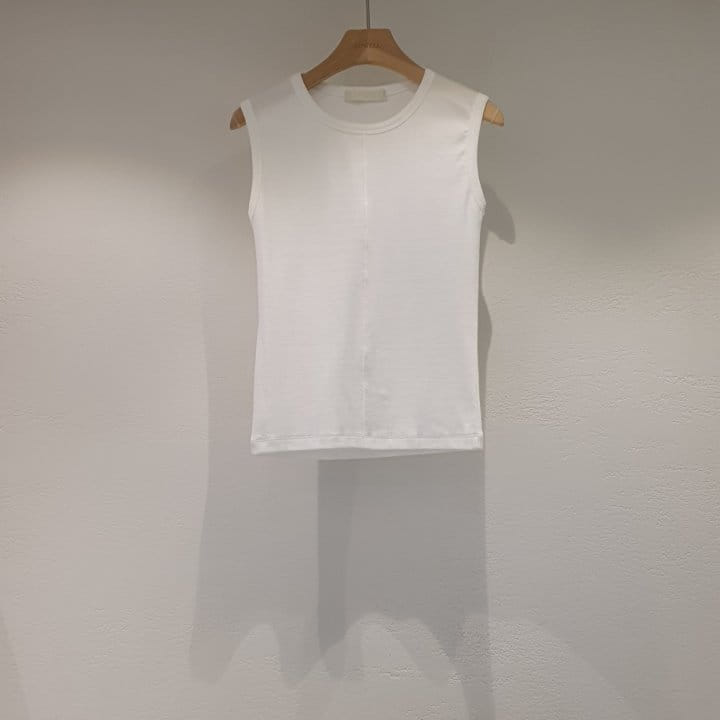 Lowell - Korean Women Fashion - #thelittlethings - Tencel Rib Sleeveless - 2
