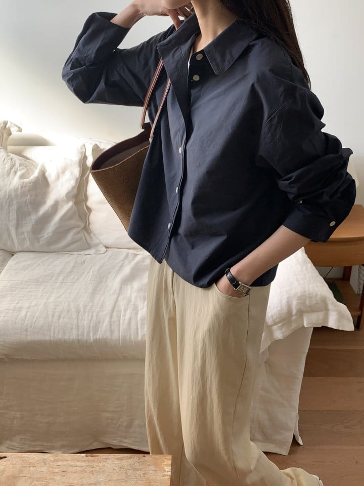 Lowell - Korean Women Fashion - #womensfashion - Luna Back Slit Shirt - 7