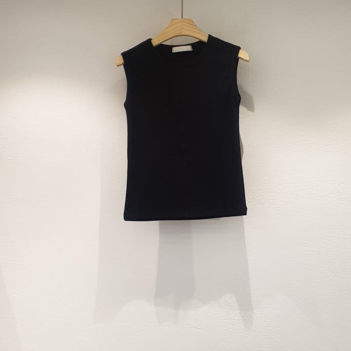 Lowell - Korean Women Fashion - #momslook - Tencel Rib Sleeveless - 4