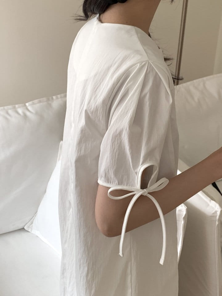 Lowell - Korean Women Fashion - #womensfashion - Hana Ribbon One-Piece - 9