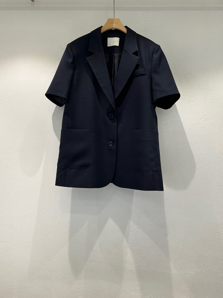 Lowell - Korean Women Fashion - #momslook - Joen Short Sleeve Jacket  - 4