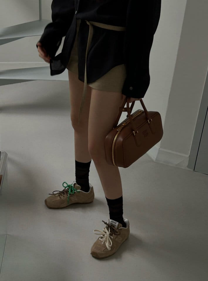 Made - Korean Women Fashion - #vintagekidsstyle - Face Short Pants - 4