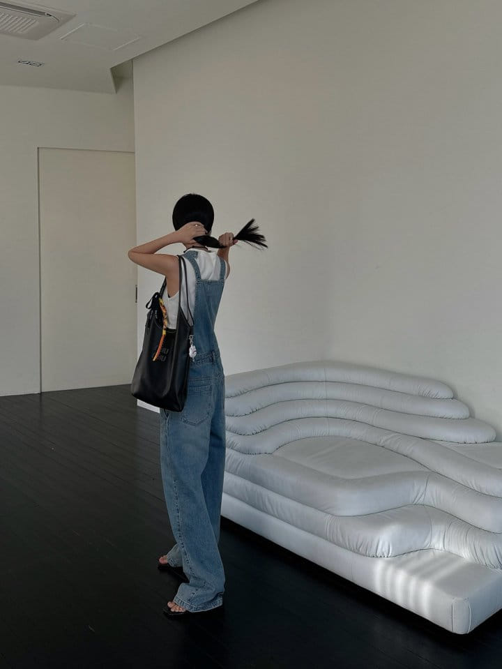 Made - Korean Women Fashion - #restrostyle - You Overalls PantS - 4