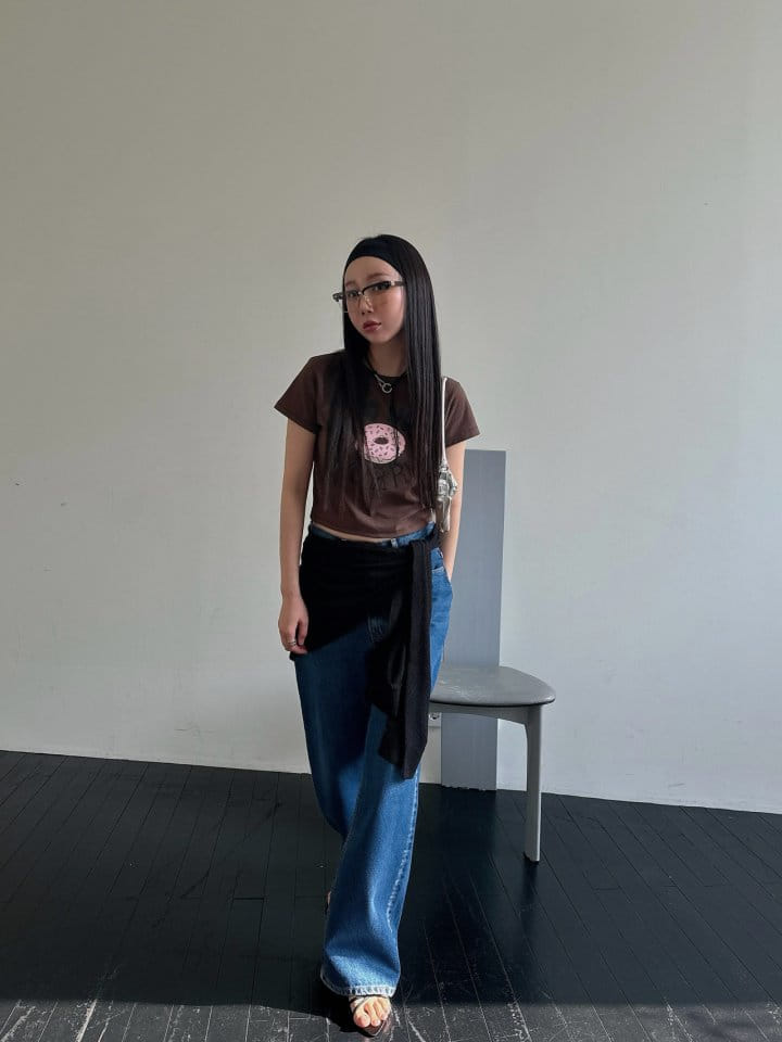 Made - Korean Women Fashion - #romanticstyle - Donut Tee - 3