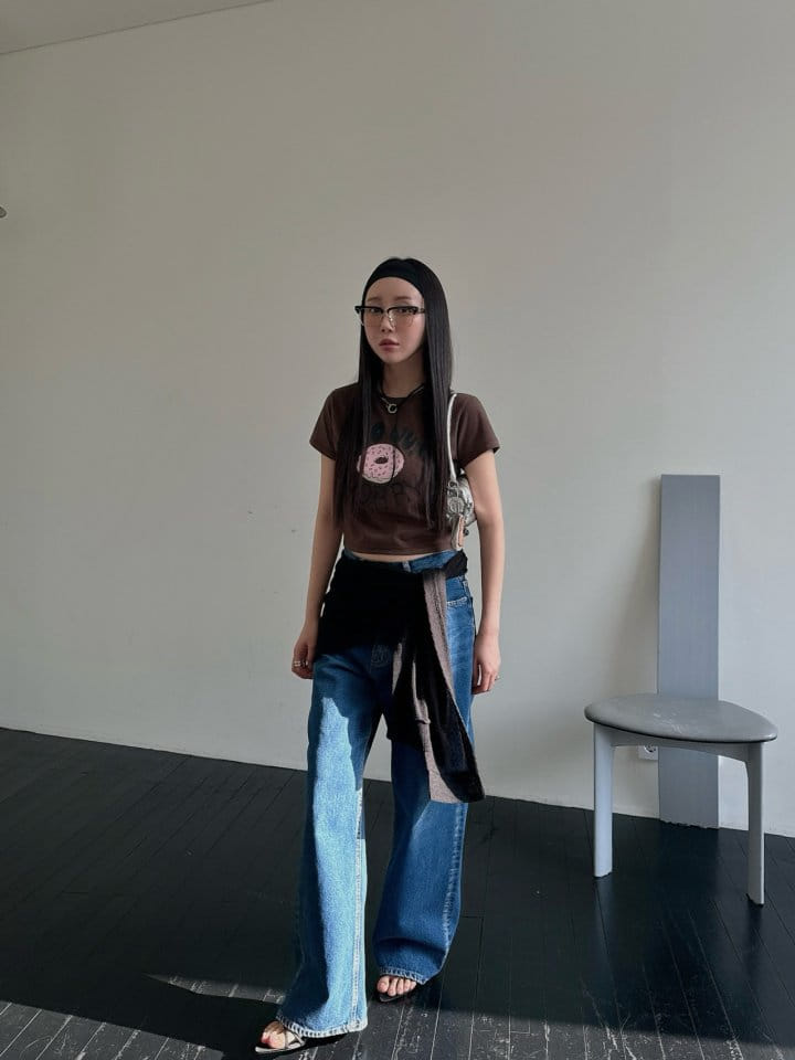 Made - Korean Women Fashion - #thatsdarling - Donut Tee - 5