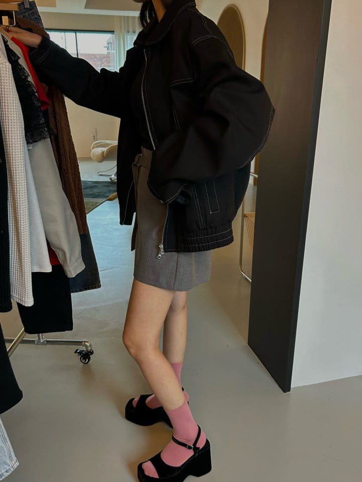 Made - Korean Women Fashion - #vintagekidsstyle - D Ring Short Pants - 9