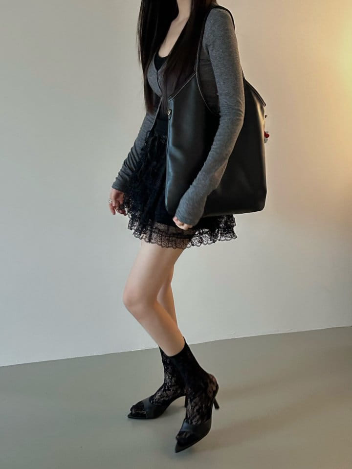 Made - Korean Women Fashion - #vintagekidsstyle - Basic Cardigan - 5