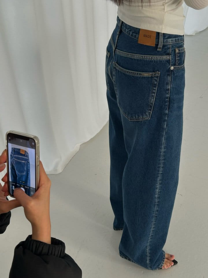 Made - Korean Women Fashion - #momslook - Tember Denim Pants - 4