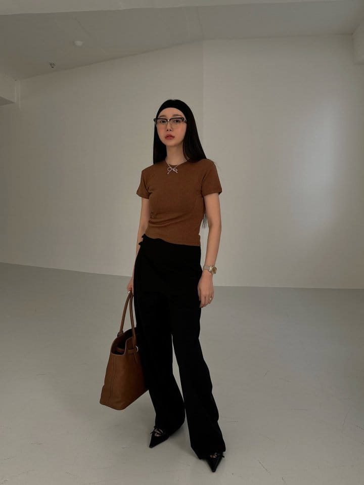 Made - Korean Women Fashion - #womensfashion - Whooa Tee - 10