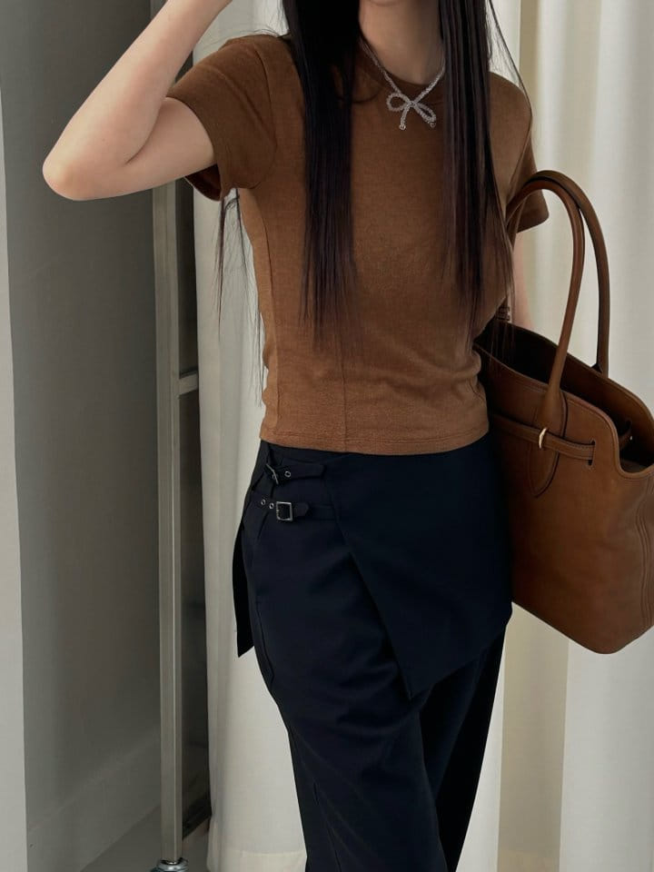 Made - Korean Women Fashion - #womensfashion - Whooa Tee - 8