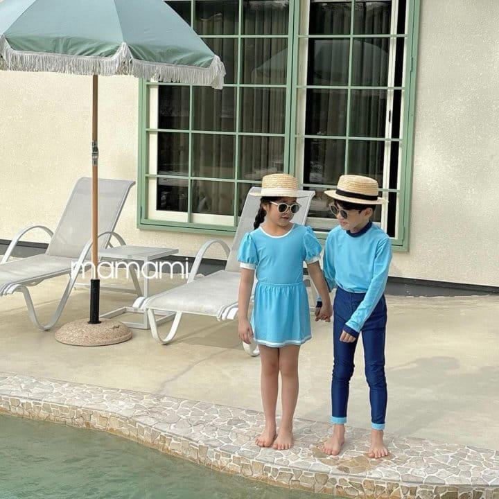 Mamami - Korean Children Fashion - #Kfashion4kids - Swan Swim Skirt - 8