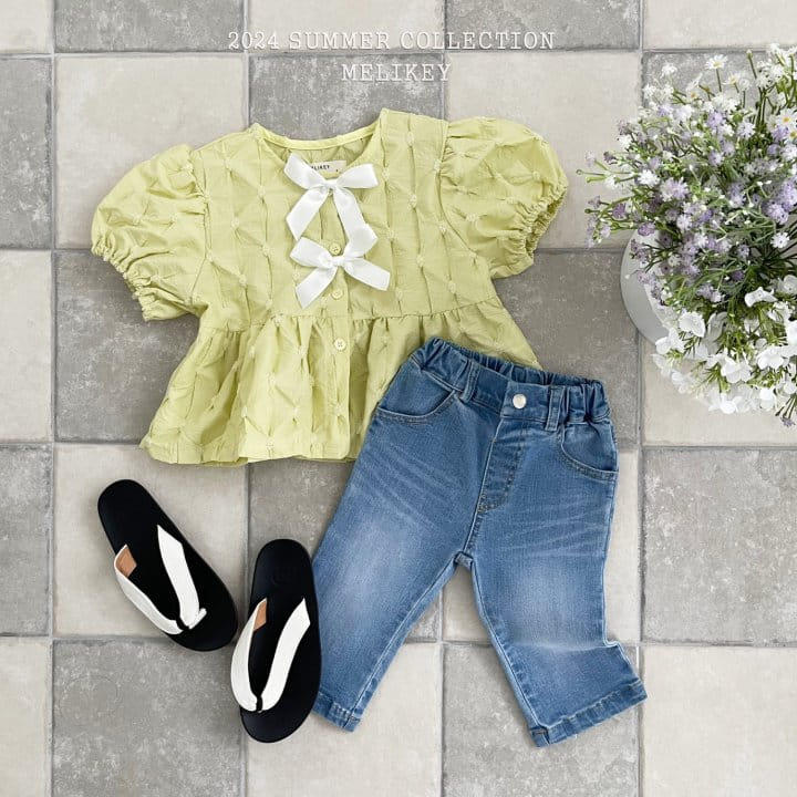 Melikey - Korean Children Fashion - #childrensboutique - Straight Cropped Shorts - 8