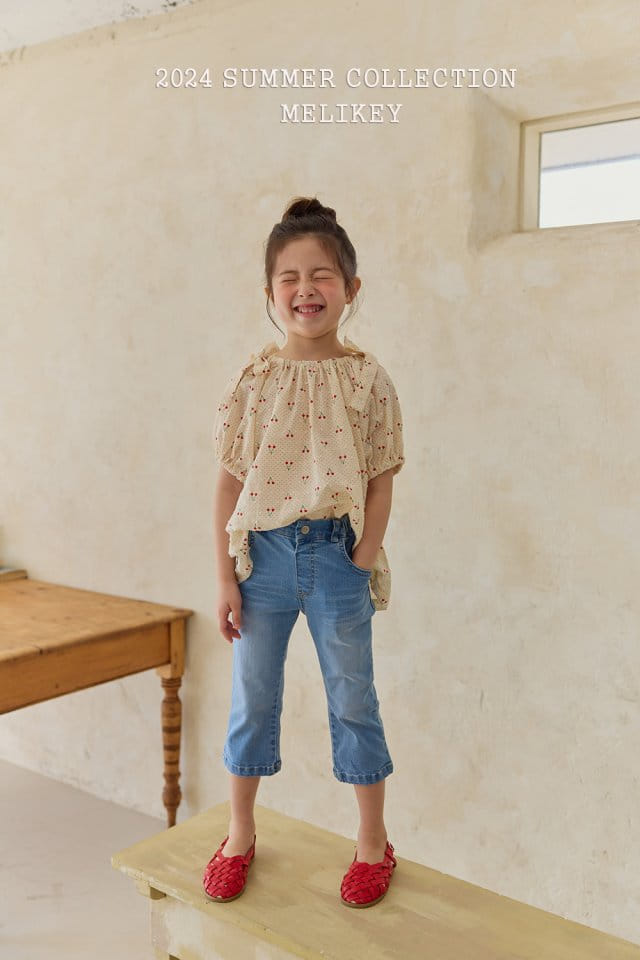 Melikey - Korean Children Fashion - #littlefashionista - Straight Cropped Shorts - 2