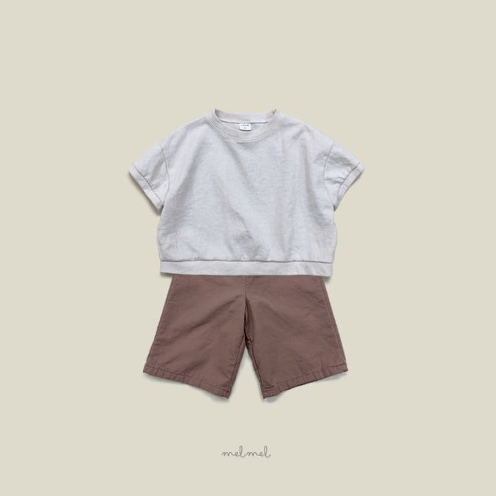 Melmel - Korean Children Fashion - #prettylittlegirls - Short Sleeve Sweatshirt - 2