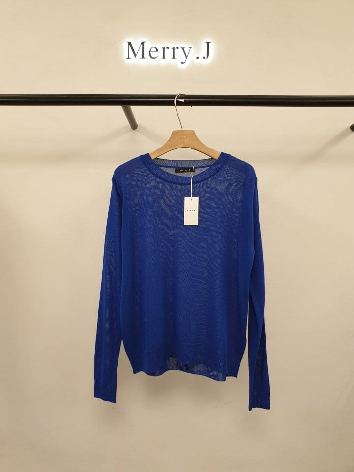 Merry J - Korean Women Fashion - #womensfashion - Linen C Knit - 4