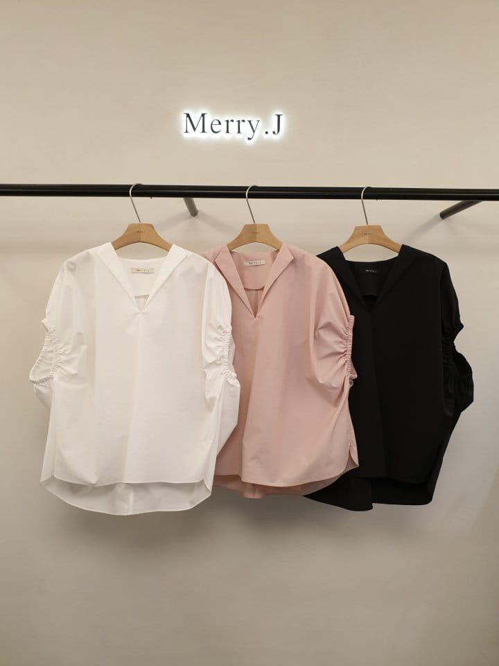 Merry J - Korean Women Fashion - #momslook - Maybe Blouse