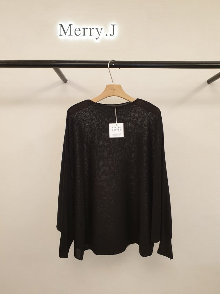 Merry J - Korean Women Fashion - #momslook - Summer Cape Knit - 4