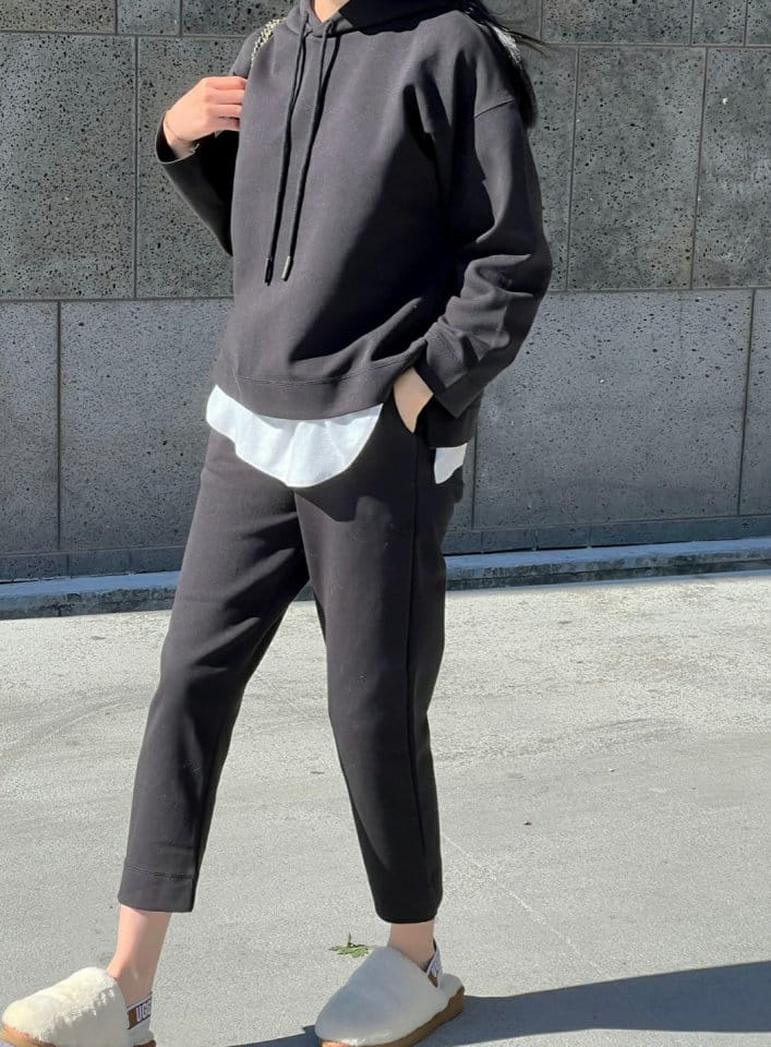 Merry J - Korean Women Fashion - #womensfashion - Lux Hoody Slacks Set