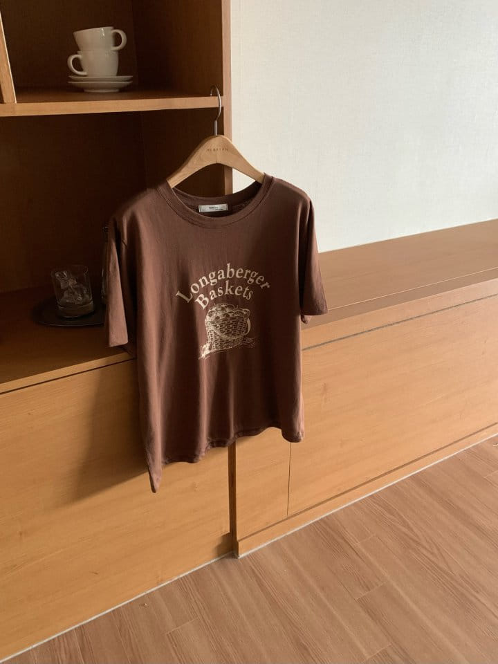 Merry-pn - Korean Women Fashion - #momslook - Apple Tee - 10