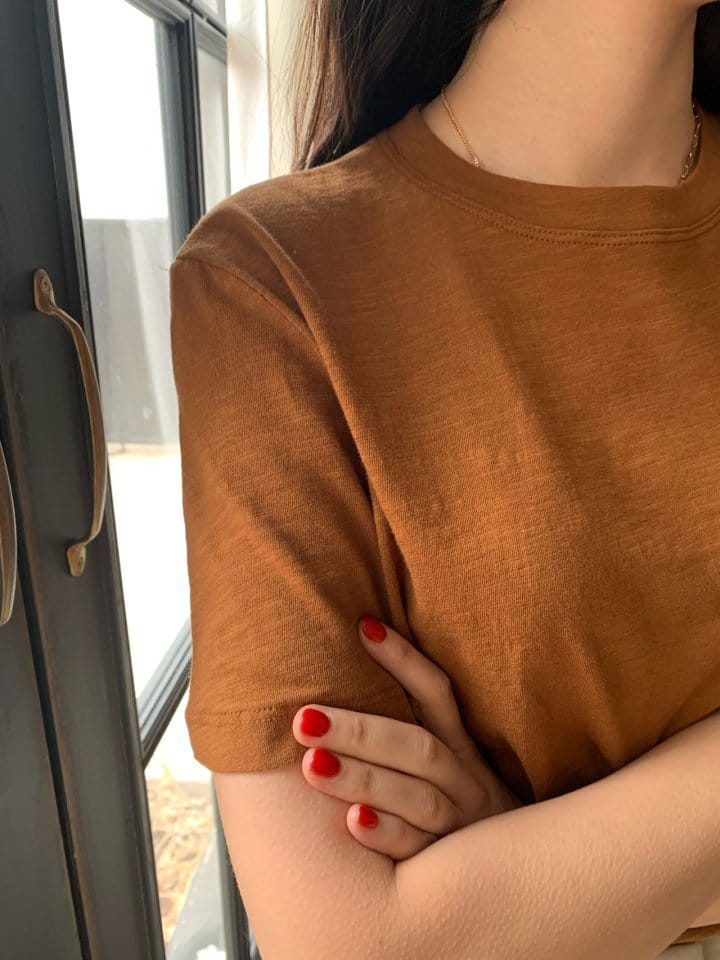 Merry-pn - Korean Women Fashion - #momslook - Live Tee - 8