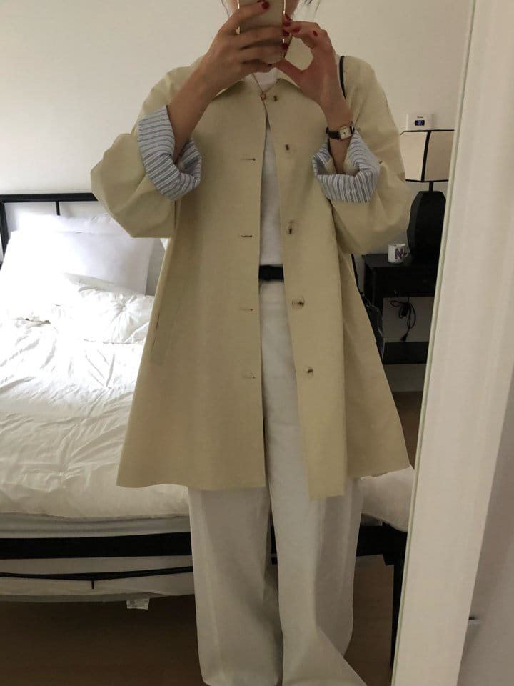 Merry-pn - Korean Women Fashion - #momslook - Ace Trench Coat - 5