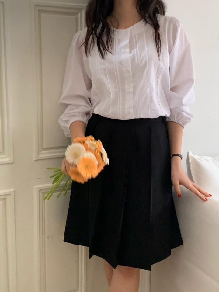 Merry-pn - Korean Women Fashion - #momslook - Royal Blouse - 3