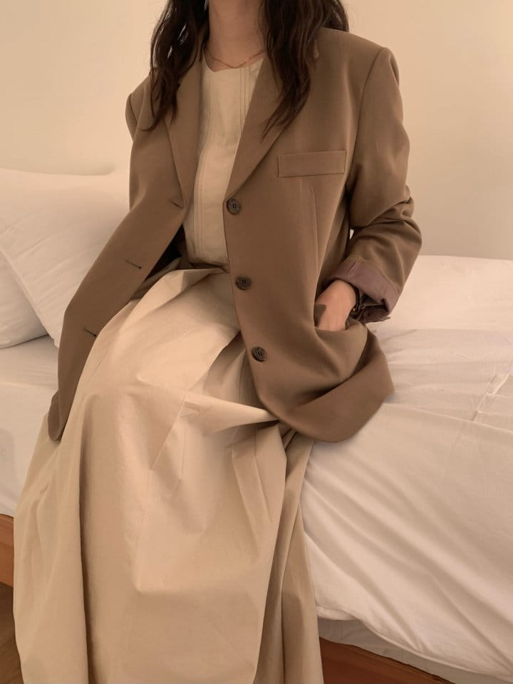 Merry-pn - Korean Women Fashion - #momslook - Natural Jacket - 10