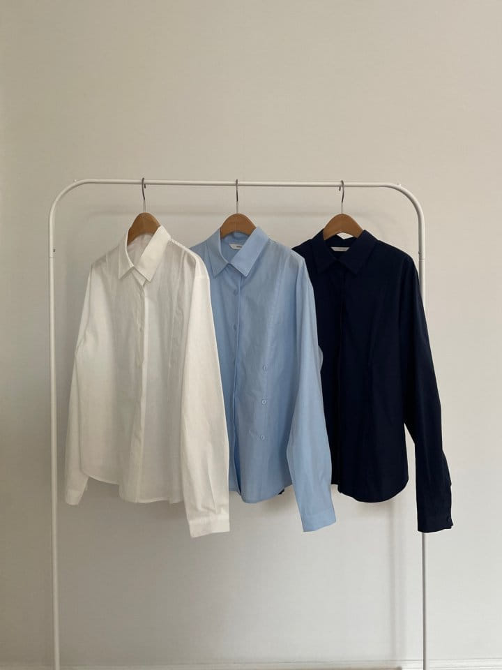 Merry-pn - Korean Women Fashion - #momslook - Cross Shirt - 9