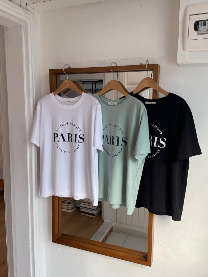 Merry-pn - Korean Women Fashion - #momslook - Lamor Tee - 2
