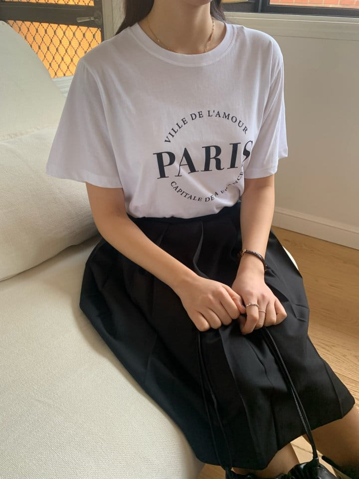 Merry-pn - Korean Women Fashion - #womensfashion - Lamor Tee - 4