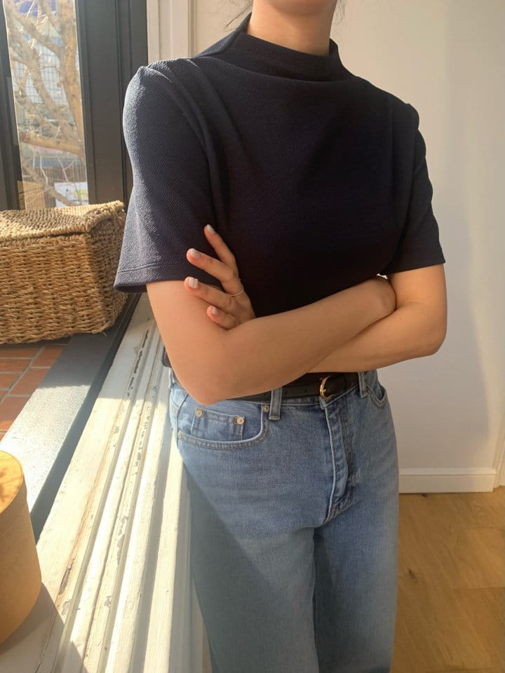 Merry-pn - Korean Women Fashion - #momslook - Pauline Tee - 11