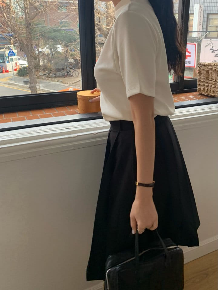 Merry-pn - Korean Women Fashion - #momslook - Pauline Tee - 5