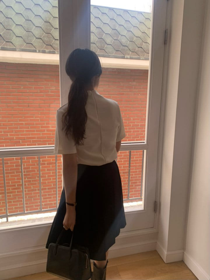Merry-pn - Korean Women Fashion - #momslook - Pauline Tee - 7