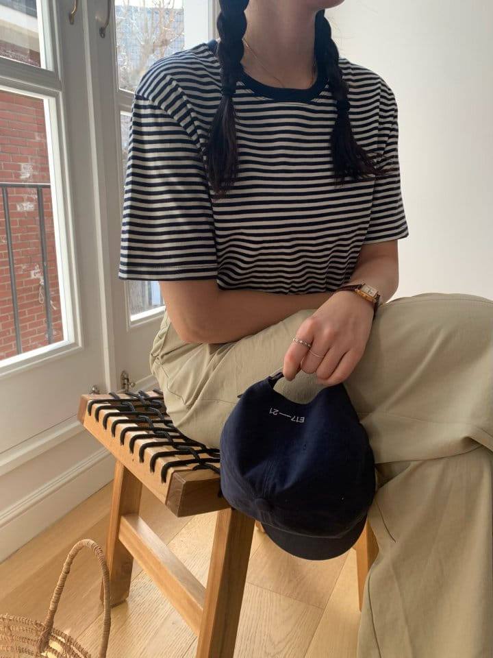 Merry-pn - Korean Women Fashion - #momslook - Robin Tee - 2
