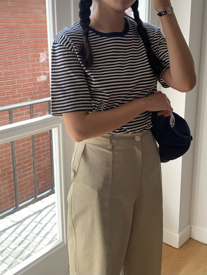 Merry-pn - Korean Women Fashion - #momslook - Robin Tee - 6