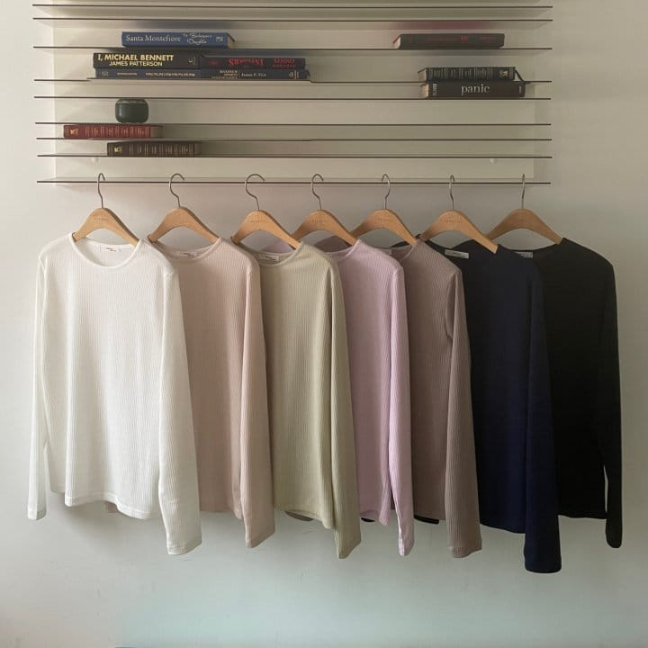 Merry-pn - Korean Women Fashion - #pursuepretty - Stay Tee - 7