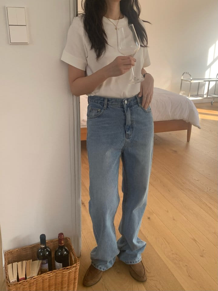 Merry-pn - Korean Women Fashion - #pursuepretty - Merry Tee - 5