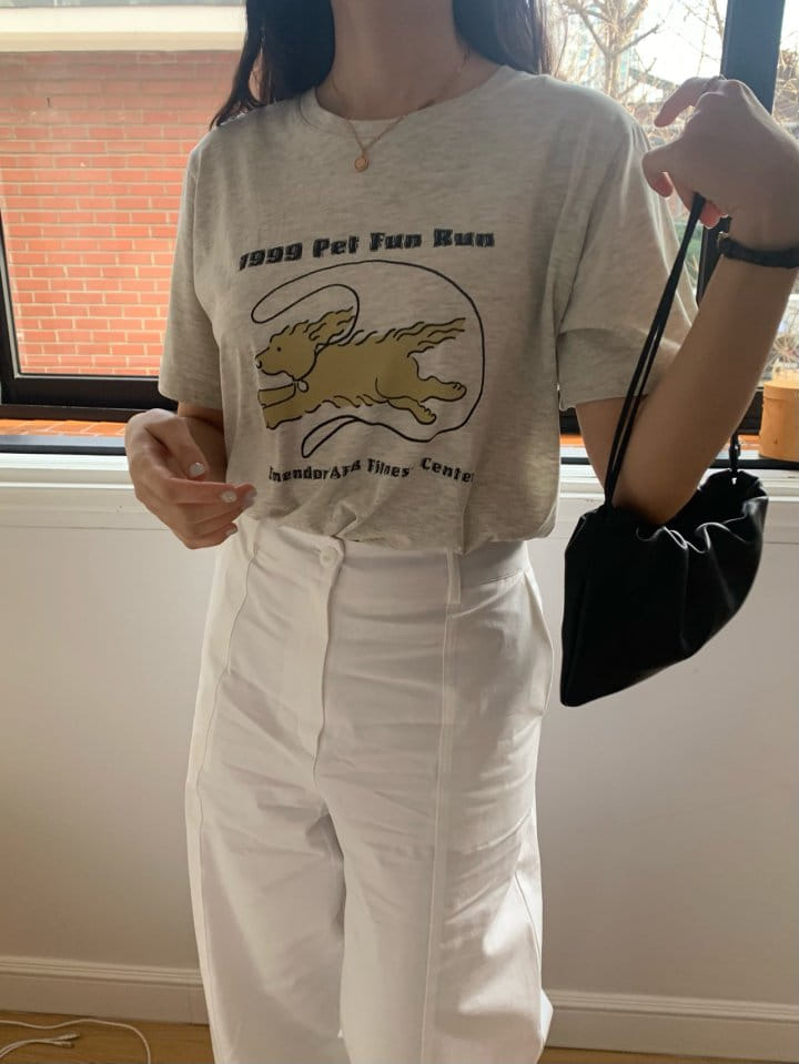 Merry-pn - Korean Women Fashion - #pursuepretty - Running Tee - 3