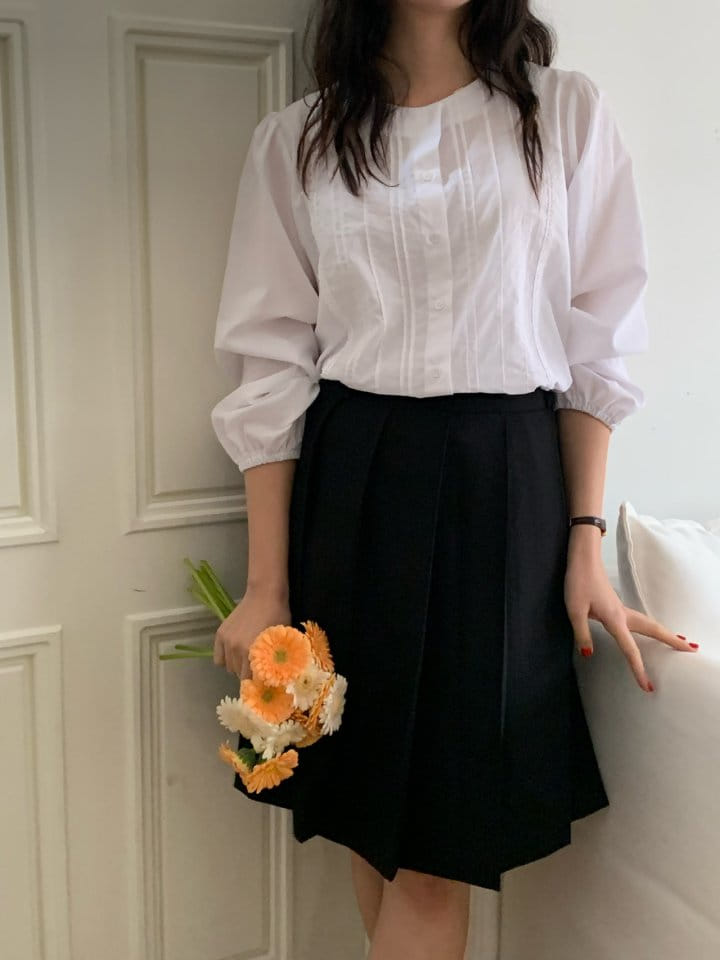 Merry-pn - Korean Women Fashion - #restrostyle - Royal Blouse - 10