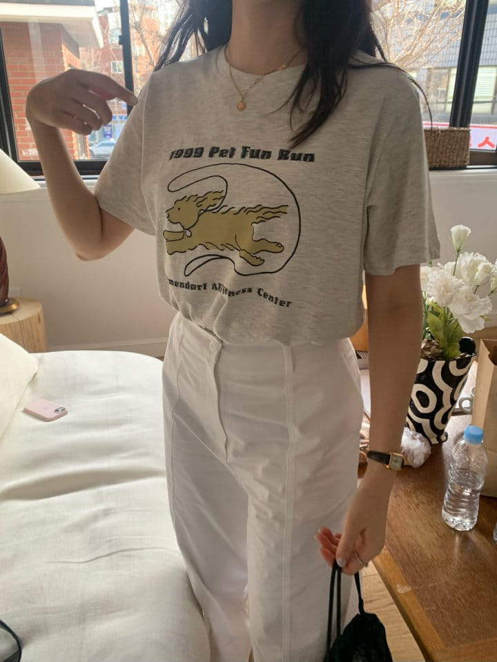 Merry-pn - Korean Women Fashion - #pursuepretty - Running Tee - 4