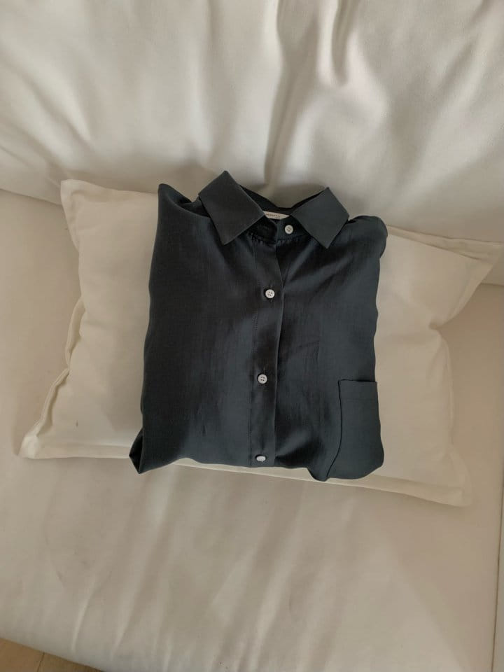 Merry pn - Korean Women Fashion - #pursuepretty - Silky Blouse - 4